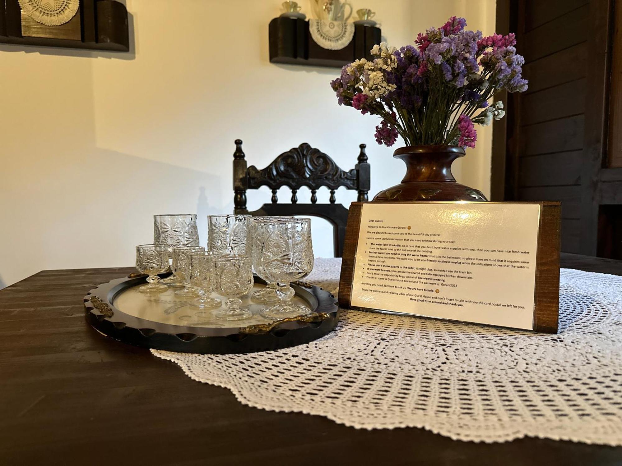Guest House Gorani Берат Экстерьер фото
